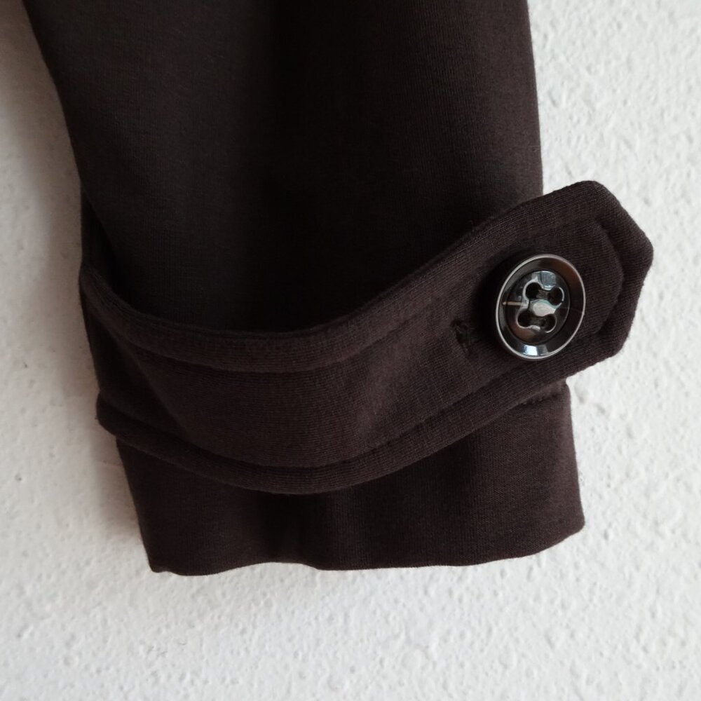 Talbots Button Front Top Overshirt Shacket Women'… - image 4